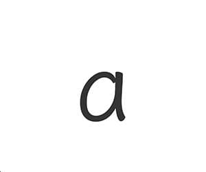 アルファベット (小文字)